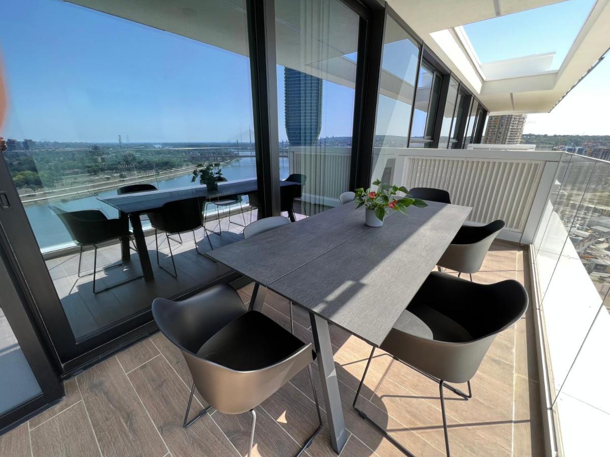 BW Terrace Top Floor Apartments With River View & Self Check-In Bělehrad Exteriér fotografie